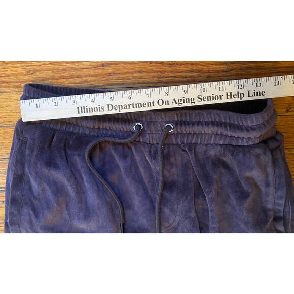 Dogg Supply By Snoop Dog Jumpsuit Velour Track Pants Women’s Small Brown Pockets - Picture 8 of 11